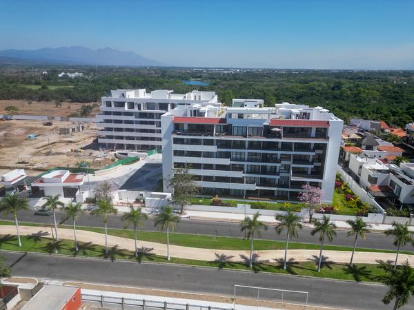 Vista aérea de Flamingos Paradise en Bahía de Banderas